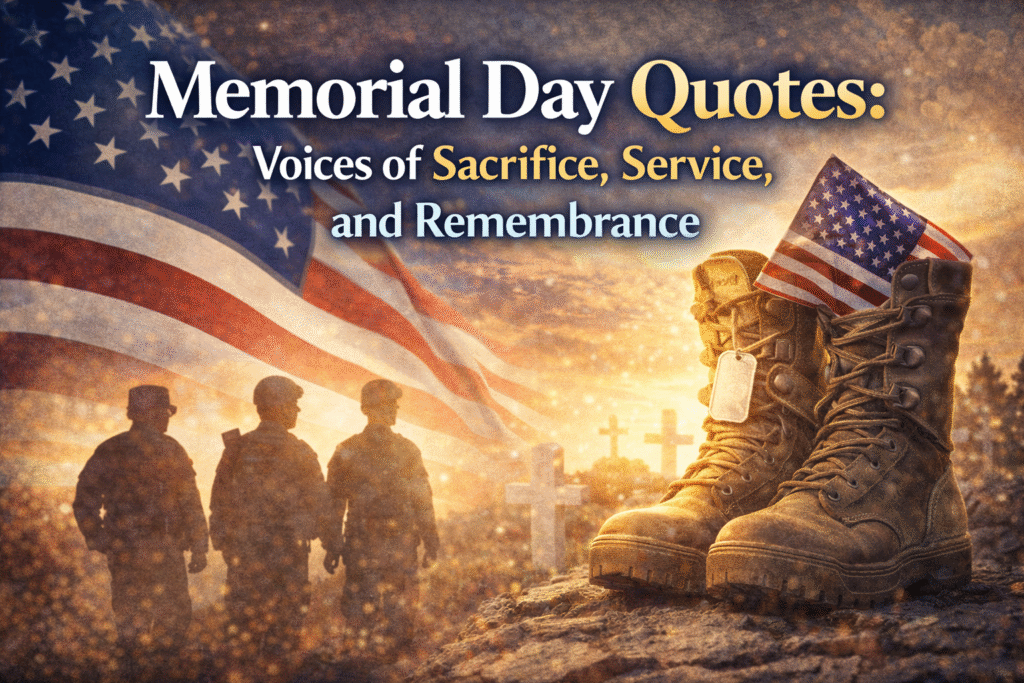 Current image: Memorial Day Quotes