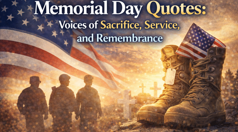 Memorial Day Quotes