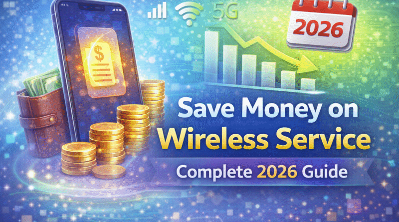 Save Money on Wireless Phone Service