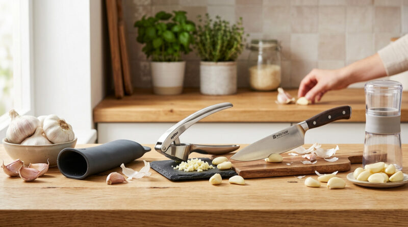 what is the best tool for peeling garlic?